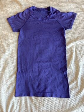 lululemon athletica Purple Short Sleeve Performance Tee